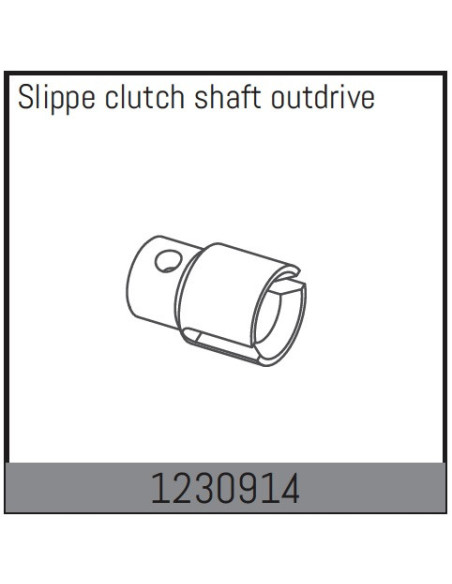 Outdrive for Slipper Clutch