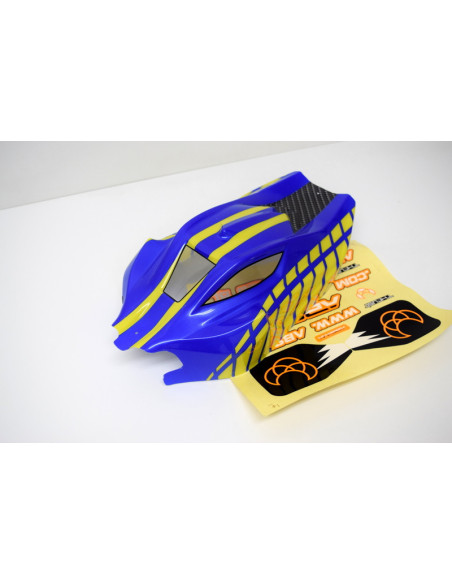 Printed Body blue / yellow AB2.8 BL
