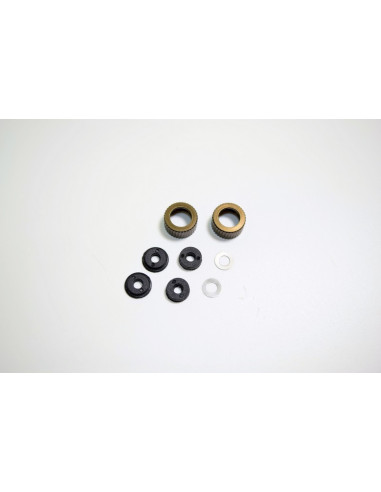 Shock Lower Caps (2) AB2.8 BL