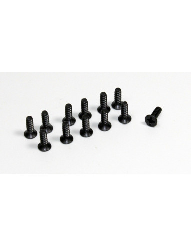 Flat Cross Screw 3x8 (12) Buggy/Truggy