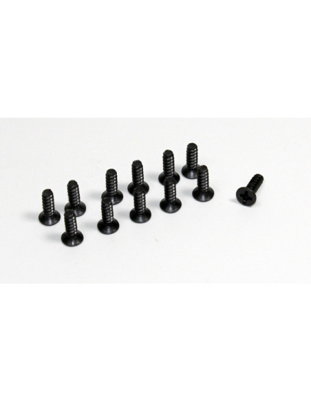 Flat Cross Screw 3x8 (12) Buggy/Truggy