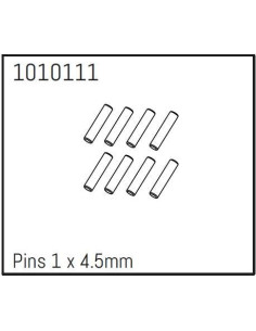 Pins 1 x 4.5mm - PRO...