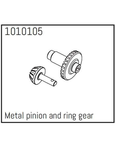 Metal Pinion & Ring Gear - PRO Crawler 1:18...