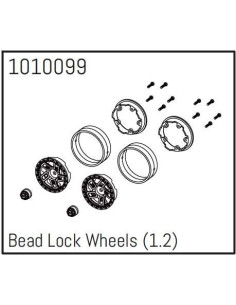1.2" Beadlock Wheels - PRO...