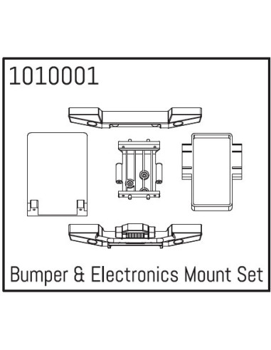 Bumper & Electronics Mount Set 1010001