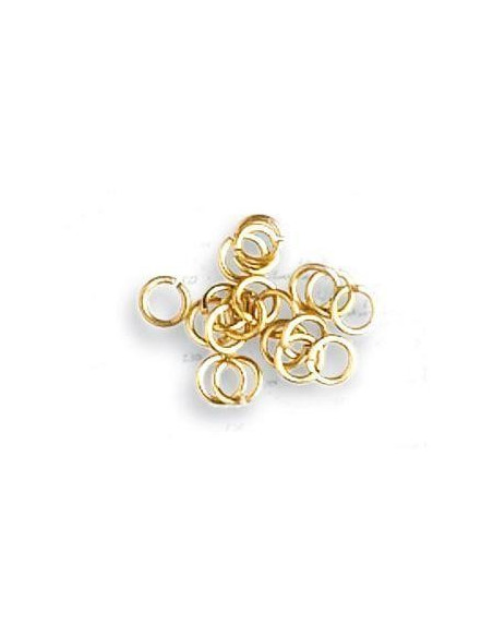 Ref.8617 Anillas de laton 3mm (100u)
