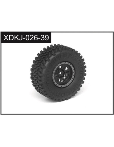 Spare Wheel (2 pcs.) Reckless-Devotee red