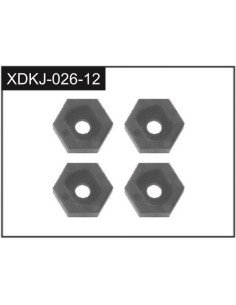 Hex Wheel Hubs (4)