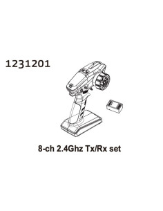 10-CH 2.4Ghz TX-RX Set...