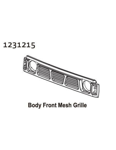 Body Front Mesh Grille CR4.4 PATROL
