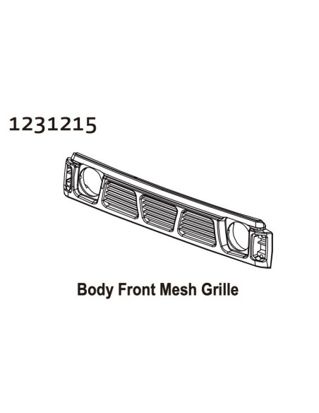 Body Front Mesh Grille CR4.4 PATROL
