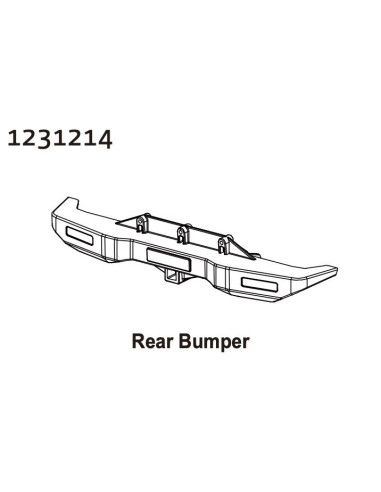 Rear Bumper CR4.4 PATROL