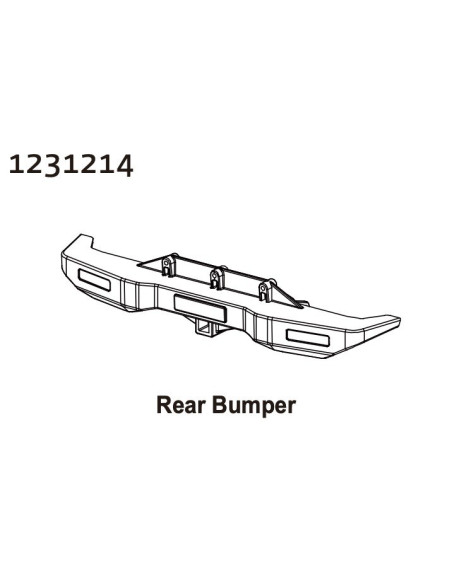 Rear Bumper CR4.4 PATROL