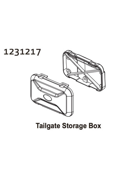 Tailgate Storage Box CR4.4 PATROL