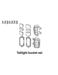 Taillight Bucket Set CR4.4...