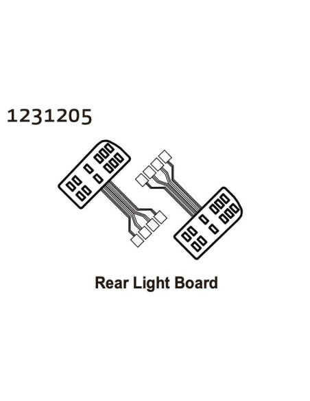 Taillight Board CR4.4 PATROL