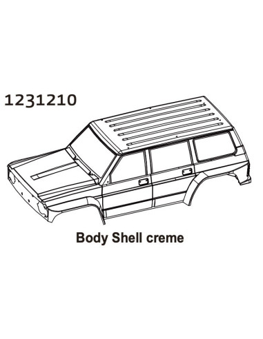 Body Shell creme CR4.4 PATROL
