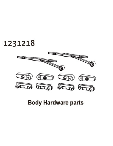 Body Hardware Parts CR4.4 PATROL