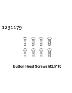 Button Head Screw M2.5*10 (8)