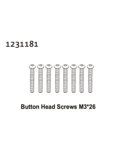 Button Head Screw M3*26 (8)