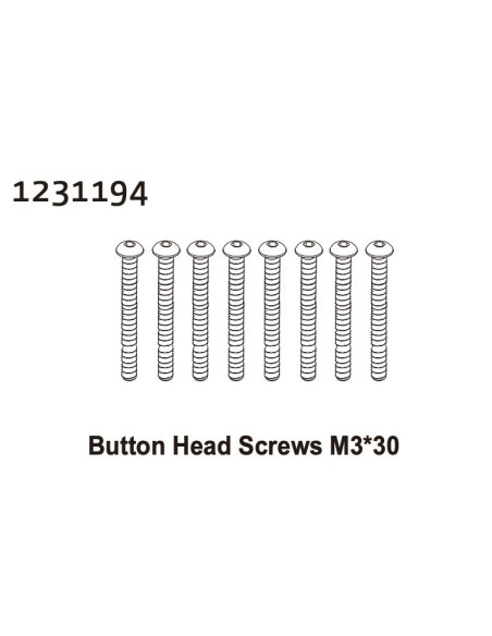 Button Head Screw M3*30 (8)