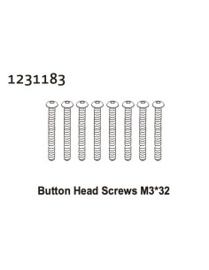 Button Head Screw M3*32 (8)