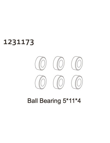 Ball Bearing 5*11*4 (6)