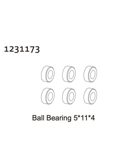 Ball Bearing 5*11*4 (6)