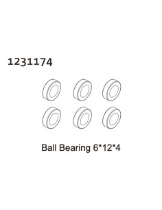 Ball Bearing 6*12*4 (6)