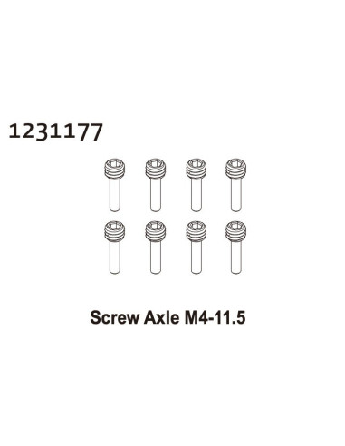 Screw Pin M4*11.5 (8)