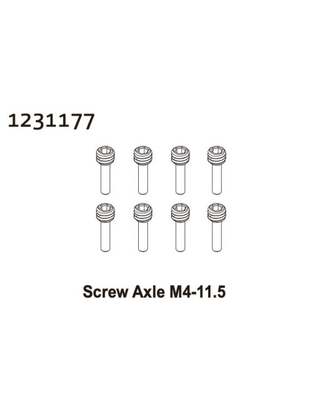 Screw Pin M4*11.5 (8)