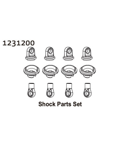 Shock Parts Set CR4.4 PATROL