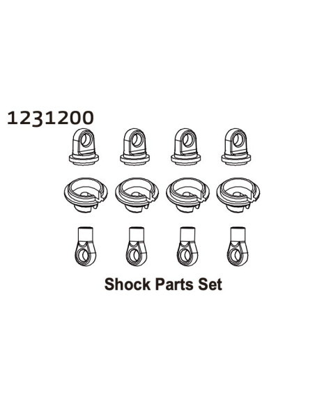 Shock Parts Set CR4.4 PATROL