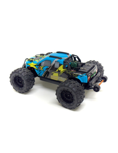 1:16 BL/3S Monster Truck Mini AMT Fluo-Blue RTR