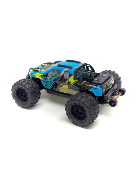 1:16 BL/3S Monster Truck Mini AMT Fluo-Blue RTR