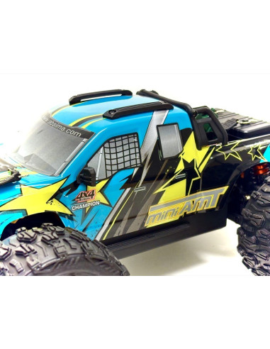 1:16 BL/3S Monster Truck Mini AMT Fluo-Blue RTR