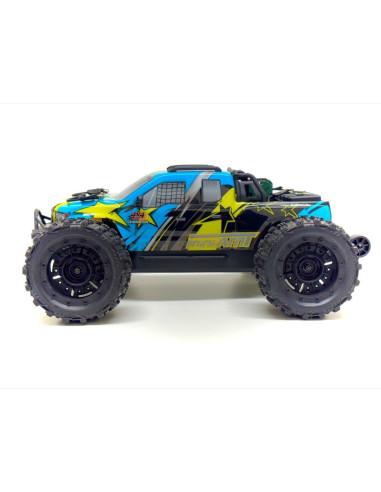 1:16 BL/3S Monster Truck Mini AMT Fluo-Blue RTR