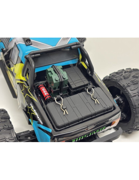 1:16 BL/3S Monster Truck Mini AMT Fluo-Blue RTR