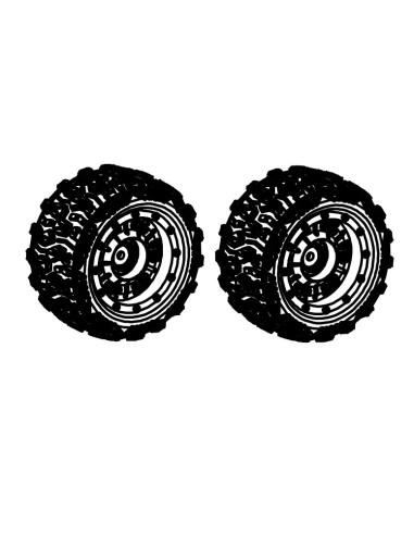 Pre-glued Tire Set (2)