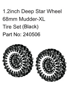 1.2inch Deep Star Wheel...