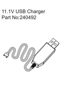 11.1V USB Charger