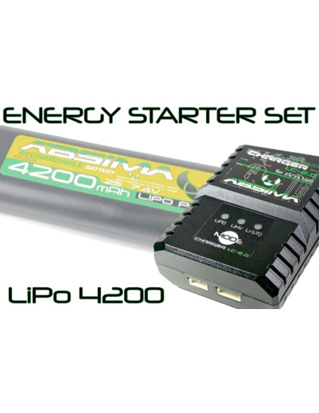 RC Energy Starter Set 4200 (LiPo-LC-2.0)