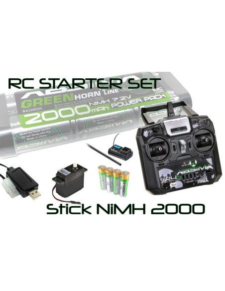 RC Starter Set "Stick NiMH 2000"