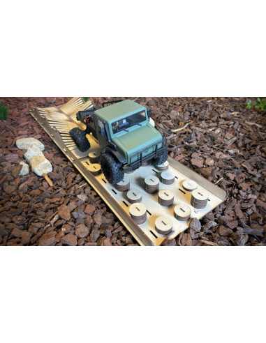 Crawler Obstacle "Piles & Waves" 1:24-1:18 (200...
