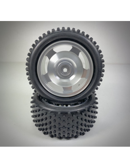 1:10 Alu. Buggy Wheel Set 2WD-4WD PIN rear 12mm Hex (2)