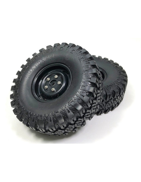 1.9" Crawler Wheel Set with standard sponge 114mm (2)