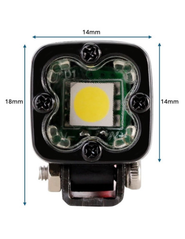 1:10 LED Square Lights (2)