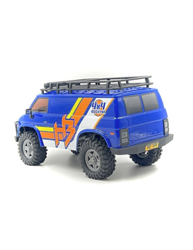 1:18 Crawler CR18P EVO-V2 "Rock Van" blue RTR