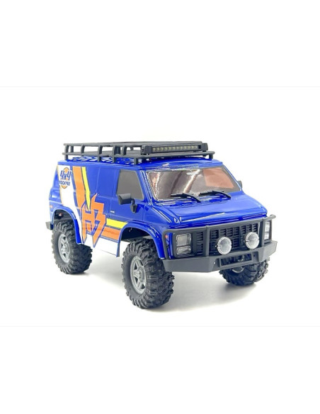 1:18 Crawler CR18P EVO-V2 "Rock Van" blue RTR