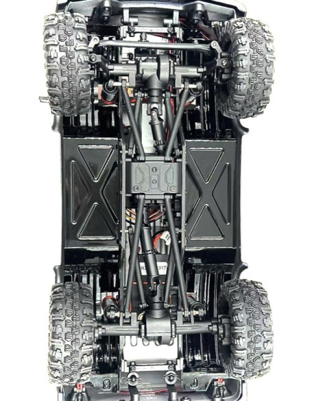 1:18 Crawler CR18P EVO-V2 "Rock Van" blue RTR
